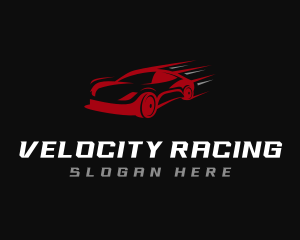 Fast Supercar Racing logo design