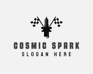 Spark Plug Automotive logo design