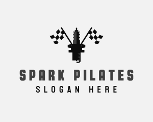 Spark Plug Automotive logo design