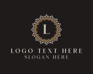 Cafe - Elegant Floral Jewelry Ornament logo design