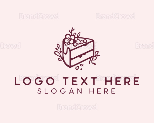 Sweet Wedding Cake Logo