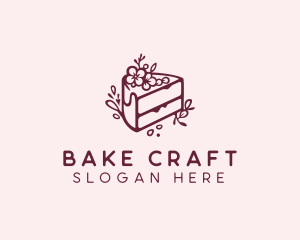 Sweet Wedding Cake  logo design