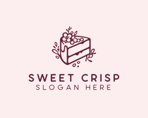 Sweet Wedding Cake  logo design