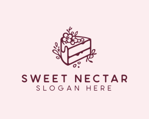 Sweet Wedding Cake  logo design