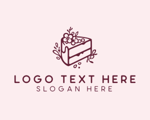 Foodie - Sweet Wedding Cake logo design