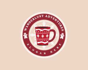 Christmas Chocolate Drink Logo