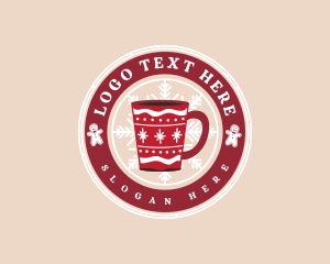 Christmas Chocolate Drink Logo