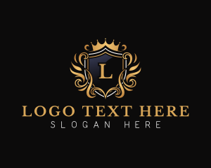 Headdress - Luxury Crown Royalty logo design