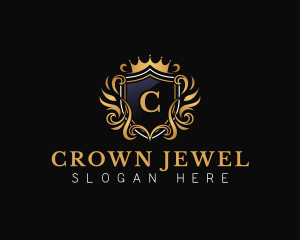 Headdress - Luxury Crown Royalty logo design