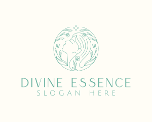 Nature Garden Goddess logo design