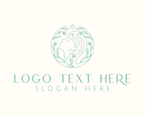 Leaves - Nature Garden Goddess logo design