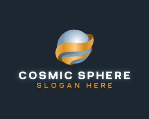 Deluxe Wave Sphere logo design