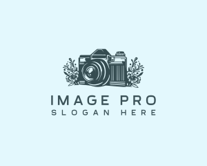 Floral Film Photography logo design