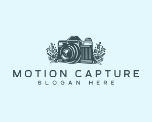 Footage - Floral Film Photography logo design