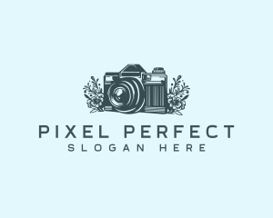 Floral Film Photography logo design