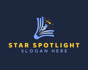 Star Child Education Book logo design