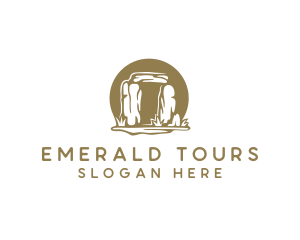 Ancient Stonehenge Tour logo design