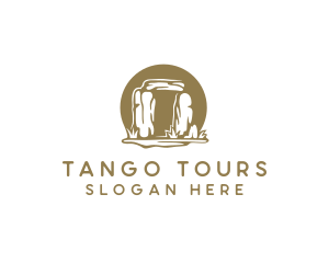 Ancient Stonehenge Tour logo design