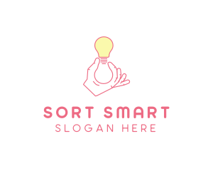 Light Bulb logo design