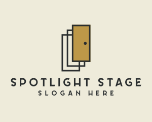 Theater - Hotel Door Room logo design