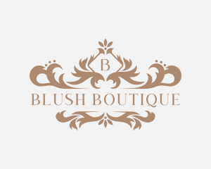 Elegant Floral Boutique logo design