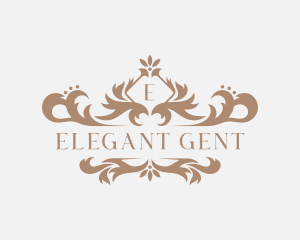 Elegant Floral Boutique logo design