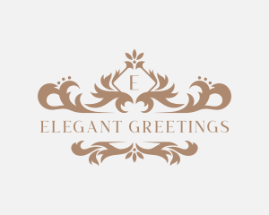 Elegant Floral Boutique logo design