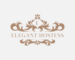 Elegant Floral Boutique logo design