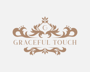 Elegant Floral Boutique logo design