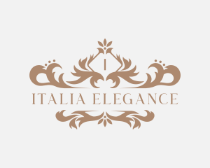 Elegant Floral Boutique logo design