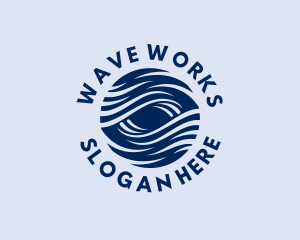 Generic Business Waves logo design