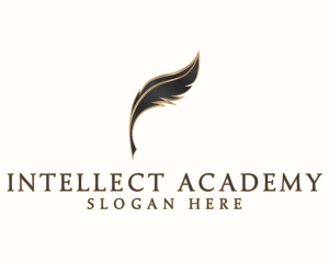 Academic - Academic Learning Quill logo design