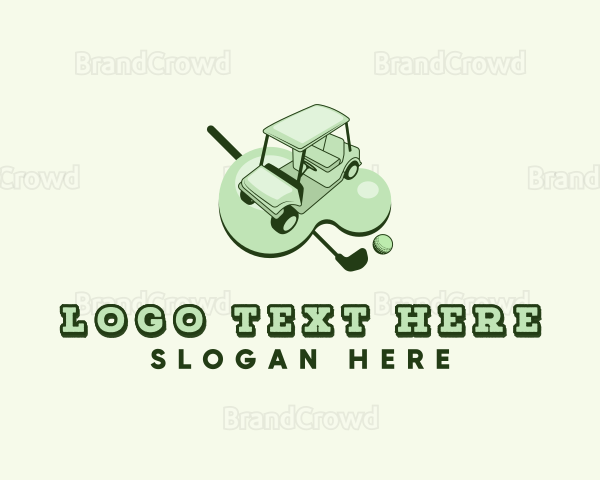 Golf Cart Vehicle Logo