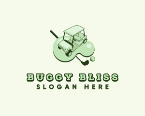 Golf Cart Vehicle logo design