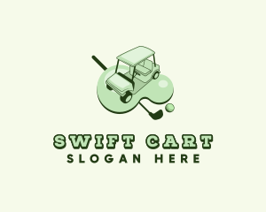 Golf Cart Vehicle logo design