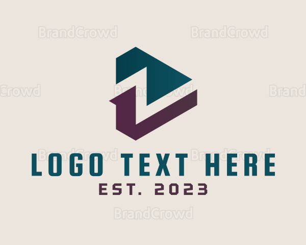 Generic Triangle Letter Z Logo