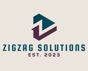 Generic Triangle Letter Z logo design