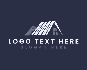 Window - House Roof Renovation logo design
