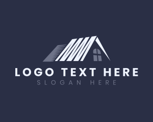 Architect - House Roof Renovation logo design