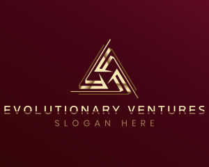 Luxury Pyramid Finance logo design