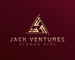 Luxury Pyramid Finance logo design