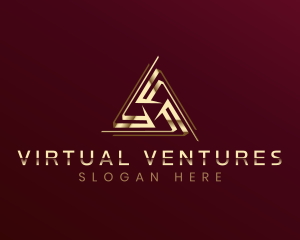 Luxury Pyramid Finance logo design