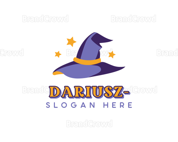 Magical Wizard Hat Logo
