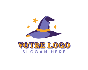 Magical Wizard Hat Logo