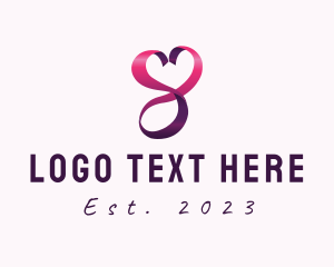 Website - Heart Ribbon Boutique logo design