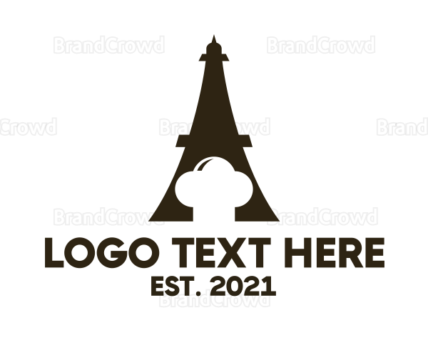 Chef Hat Eiffel Logo