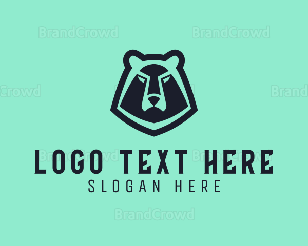 Bear Beast Animal Logo