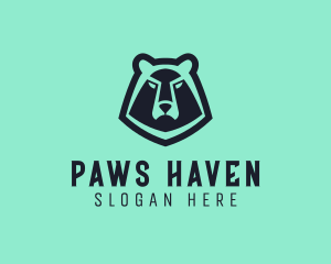 Bear Beast Animal logo design