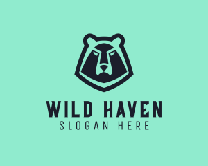 Bear Beast Animal logo design