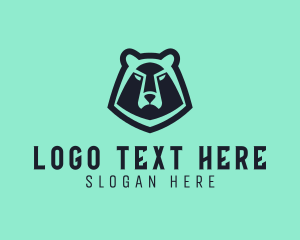 Twitch Streamer - Bear Beast Animal logo design